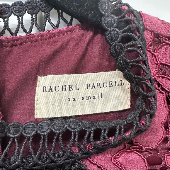 Rachel Parcell Burgandy lace dress - Picture 6 of 6